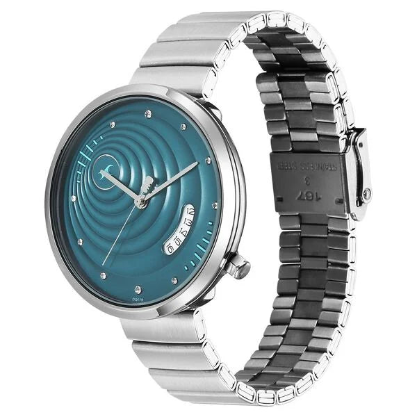 Fastrack Groove Quartz Analog with Date Watch 6314sm01