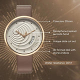 Fastrack Groove Quartz Analog with Date Girls Leather Watch 6314wl01