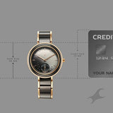 Fastrack Oceanyx - Ceramic Black Dial Watch For Girls 6315kd03