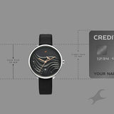 Fastrack Oceanyx Black Dial Watch For Girls 6316sl01