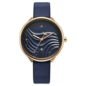 Fastrack Oceanyx Blue Dial Watch For Girls 6316wl01 - KRISHNA WATCH COMPANY