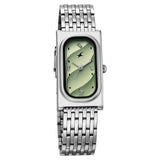 Fastrack Gelato silver analog bracelet watch with Matcha Green dial for Girls - 6328SM01
