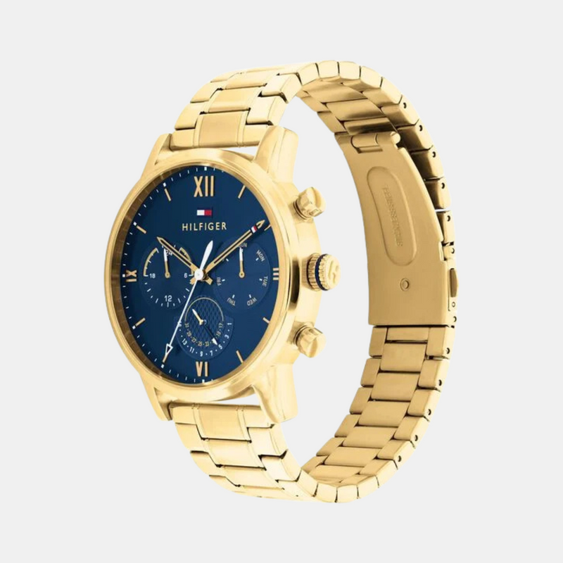 Tommy Hilfiger Blue Dial Stainless Steel Strap Watch - NDTH1791880 - KRISHNA WATCH COMPANY