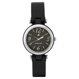 TRENDIES BLACK DIAL SILICONE STRAP WATCH 68015PP01 - KRISHNA WATCH COMPANY