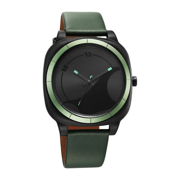 Fastrack Hype All Black Quartz Analog Watch For Unisex - 68034PL03W