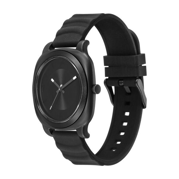 Fastrack Hype All Black Quartz Analog Watch For Unisex 68034pp03w