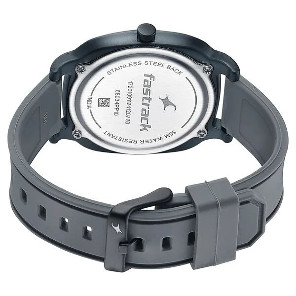 Fastrack Hype Retro Aracde Quartz Analog Watch For Unisex 68034pp10w