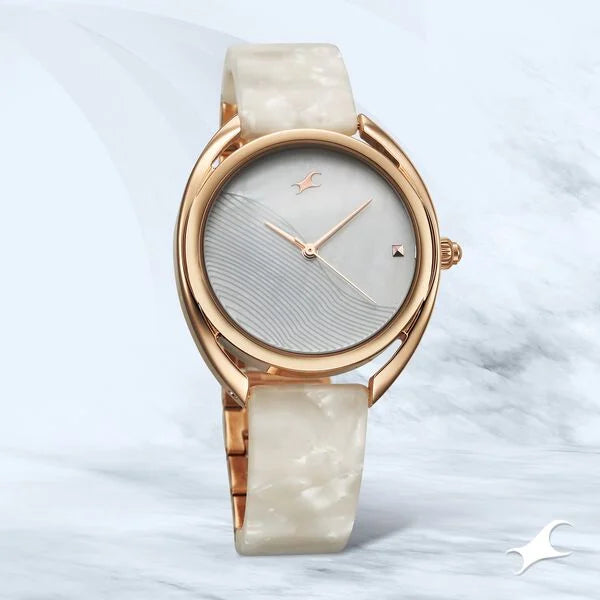 Fastrack Younique Quartz Analog Watch For Girls - 68036KD03 - KRISHNA WATCH COMPANY