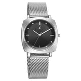 Fastrack Stunners X Quartz Analog Black Dial Stainless Steel Strap Watch For Girls 68043sm03 - KRISHNA WATCH COMPANY