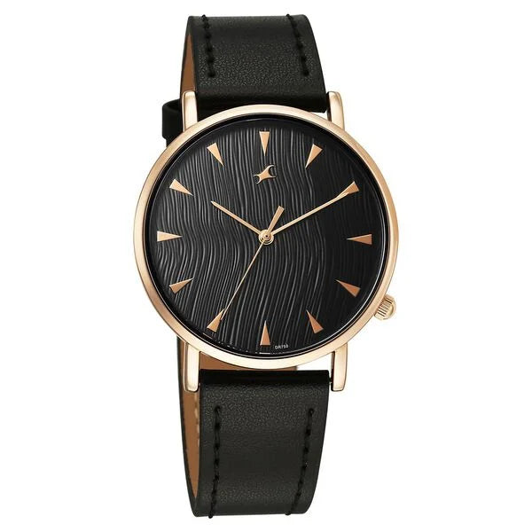 Fastrack Stunners X Quartz Analog Black Dial Watch For Girls - 68044WL01 - KRISHNA WATCH COMPANY