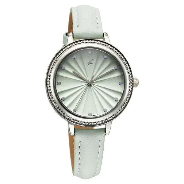 Fastrack Stunners X Quartz Analog Green Dial Watch For Girls - 68048SL01