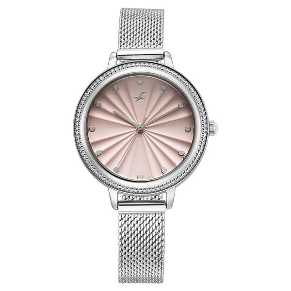 Fastrack Stunners X Quartz Analog Watch For Girls 68048sm01