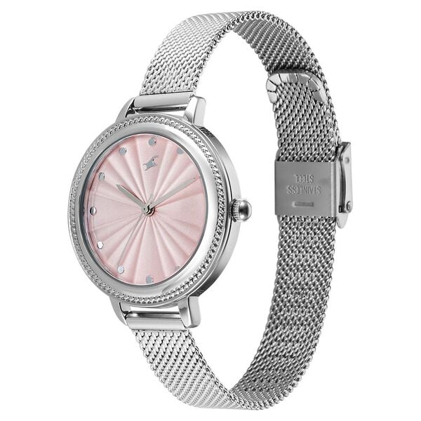 Fastrack Stunners X Quartz Analog Watch For Girls 68048sm01