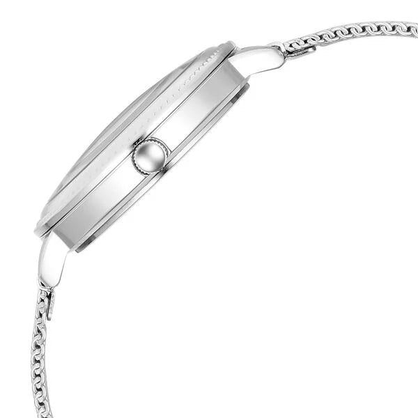 Fastrack Stunners X Quartz Analog Ivory Dial Stainless Steel Strap Watch For Girls 68048sm02