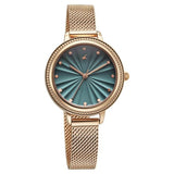 Fastrack Stunners X Quartz Analog Green Dial Watch For Girls - 68048WM01