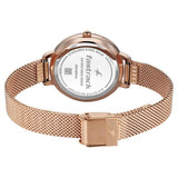 Fastrack Stunners Quartz Analog Blue Dial Watch For Girls - 68048WM03