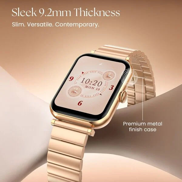 Fastrack Noir Charm Women Smartwatch 1.65" inch AMOLED Display, 68055wp01k - KRISHNA WATCH COMPANY