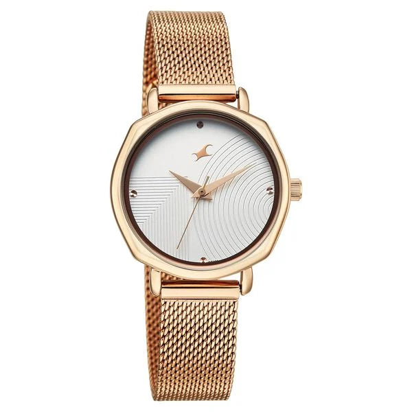 Fastrack Stunners Quartz Analog Watch For Girls 68064wm01