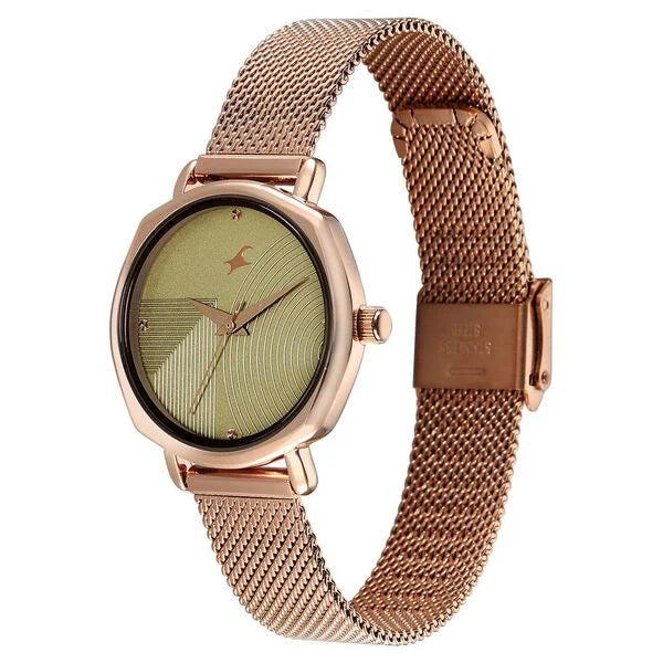 Fastrack Stunners Quartz Analog Watch For Girls 68064WM03