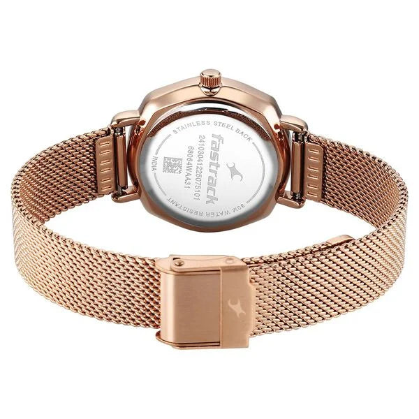 Fastrack Stunners Quartz Analog Watch For Girls 68064WM03