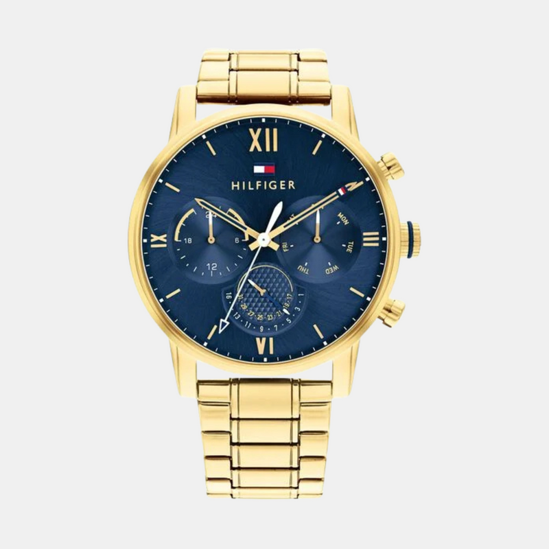 Tommy Hilfiger Blue Dial Stainless Steel Strap Watch - NDTH1791880 - KRISHNA WATCH COMPANY