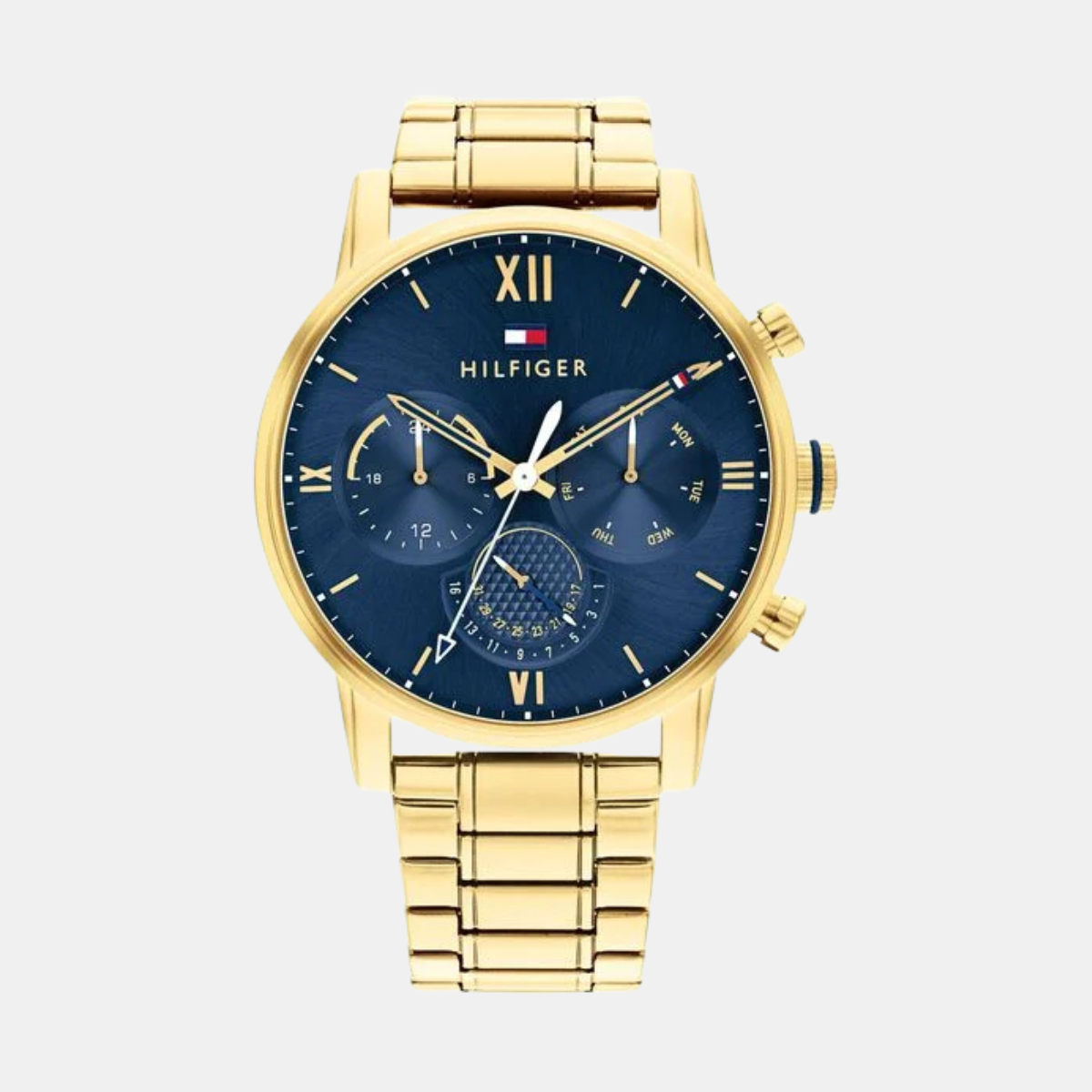 Tommy Hilfiger Blue Dial Stainless Steel Strap Watch - NDTH1791880 - KRISHNA WATCH COMPANY