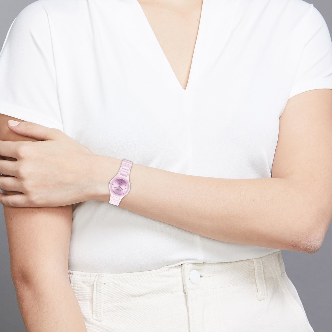 TITAN Edge Ceramic Analog Watch - 2653QC05