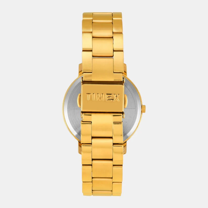 Timex Full Roman Green Dial St Steel Bracelet  Astrological  Men's Watch - TW0TG8024