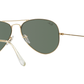 Ray-Ban Unisex UV Protected Green Lens Pilot Sunglasses - 0RB3025I L0205 58