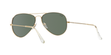 Ray-Ban Unisex UV Protected Green Lens Pilot Sunglasses - 0RB3025I L0205 58