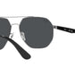 RAY-BAN SUNGLASSES | GUNMETAL SUNGLASSES ( 0RB3714I | IRREGULAR | GUNMETAL FRAME | GREY LENS )
