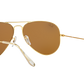 Ray-Ban Unisex UV Protected Brown Lens Pilot Sunglasses - 0RB3025I L9797 58