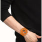 Lacoste LC33 Dual-Display Multifunction  Orange Silicone Strap 2011431