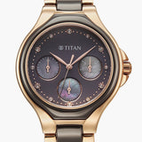 Titan Glamour Watch For Women - 95325KD02 - KRISHNA WATCH COMPANY