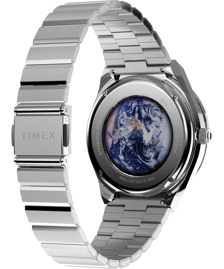 TIMEX Q Timex NASA 40mm Stainless Steel Bracelet Watch - TW2Y56700 - KRISHNA WATCH COMPANY
