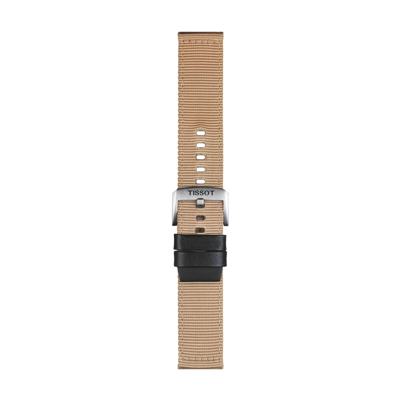 Tissot Official Beige Textile Watch Strap Lugs 22 mm - T852046752 - KRISHNA WATCH COMPANY