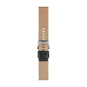 Tissot Official Beige Textile Watch Strap Lugs 22 mm - T852046752 - KRISHNA WATCH COMPANY