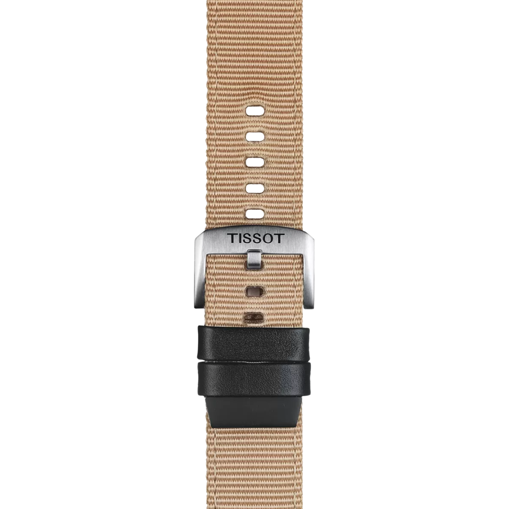 Tissot Official Beige Textile Watch Strap Lugs 22 mm - T852046752 - KRISHNA WATCH COMPANY