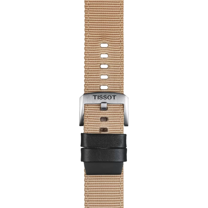 Tissot Official Beige Textile Watch Strap Lugs 22 mm - T852046752 - KRISHNA WATCH COMPANY