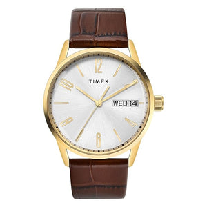 Timex Men Silver Dial Analog Watch - TWEG25508 - KRISHNA WATCH COMPANY