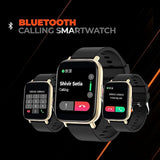 PLAY FIT SMART WATCH SW82 BLACK GOLDEN