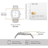 Timex® Automatic 1983 E Line Reissue Expansion Band Watch - TW2W70800UJ - KRISHNA WATCH COMPANY