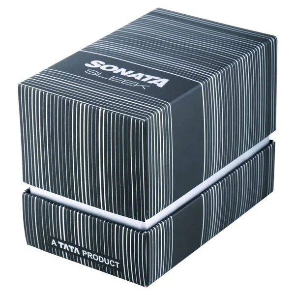 Sonata Quartz Analog with Date Watch for Men - 7131NL02