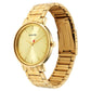 Sonata Utsav Quartz Analog Champagne Dial Watch for Men 7131ym01