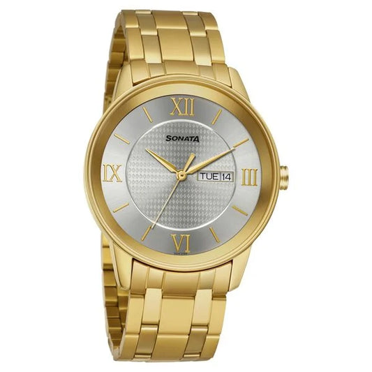 Sonata Quartz Analog Watch for Men 7133ym01