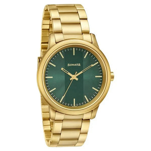 Sonata Quartz Analog Stainless Steel Strap Watch for Men 7134ym04 - KRISHNA WATCH COMPANY