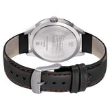 Sonata Quartz Analog White Dial Leather Strap Watch for Men  7138kl01