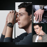 Noise Halo 2 MOD Smart Watch with Swappable Bezel Editions (Classic, Statement), 1.46" AMOLED, Smart Island, BT Calling, Metallic Build, Health Suite, Upto 7 Days Battery (Jet Black)