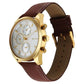 Sonata Magna Quartz Multifunction Watch For Men 7155YL01