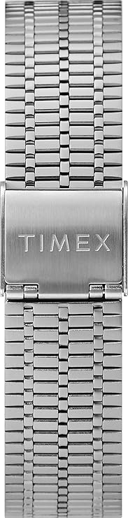Timex Q Timex Reissue Day-Date 38mm Stainless Steel Band TW2U61300